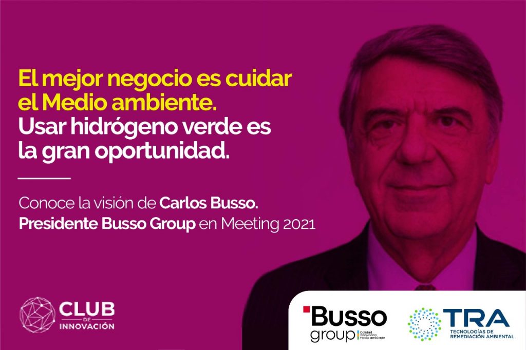 Presidente de Busso Group participa del CEO meeting del club de innovación